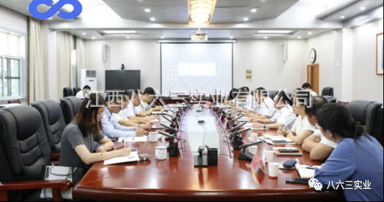 中南大學(xué)、江西師范大學(xué)一行來(lái)八六三考察